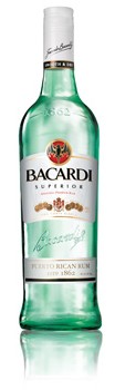 Bacardi - Rum Silver Light (Superior) (50ml 10 pack)