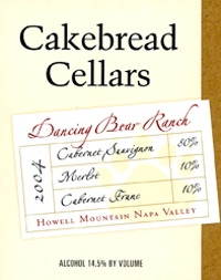 Cakebread - Dancing Bear Cabernet Sauvignon 2021 (750ml)