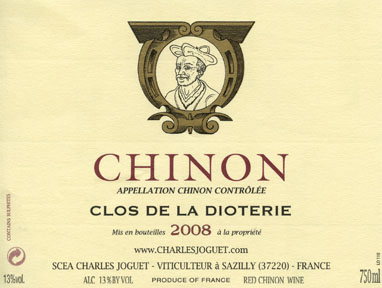 Charles Joguet - Chinon Clos de la Dioterie 2018 (750ml)