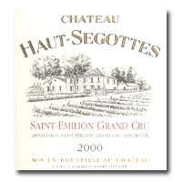 Chateau Haut Segottes - Saint Emilion Grand Cru 2021 (750ml)