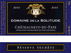 Domaine de la Solitude - Chteauneuf du Pape la Reserve Secrete 2021 (750ml) (750ml)