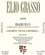 Elio Grasso - Barolo Gavarini Vigna Chiniera 2020 (750ml)