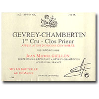 Jean-Michel Guillon - Gevrey-Chambertin Clos Prieur 2022 (750ml) (750ml)