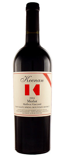 Keenan Vineyard - Merlot Reserve Mailbox Vineyard 2020 (750ml)