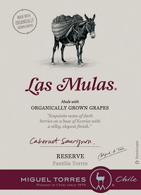 Miguel Torres - Las Mulas Cabernet Sauvignon Reserve  2021 (750ml)