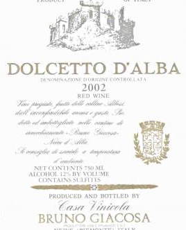 Bruno Giacosa - Dolcetto dAlba 2023 (750ml)