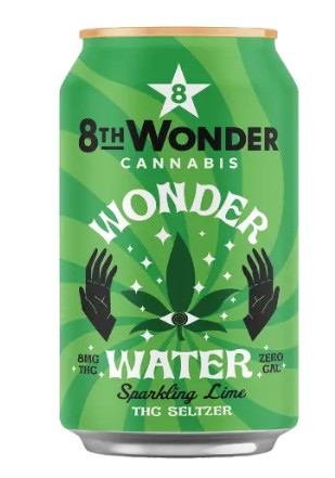 8th Wonder - Sparkling Lime THC 8mg 4pk 12oz Cans 0