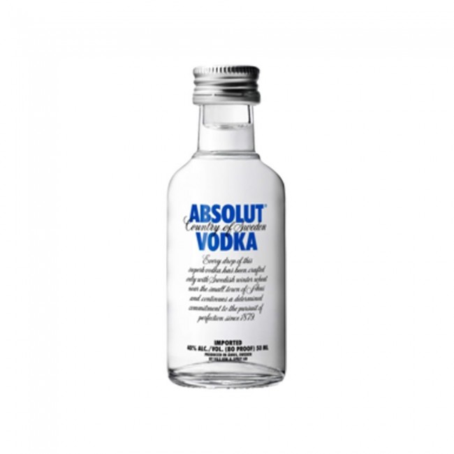 Absolut - Vodka Two Pack 50mL bottles (50ml 2 pack) (50ml 2 pack)