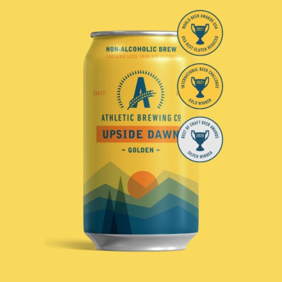 Athletic - Upside Dawn Non-Alcoholic Golden Ale 0 (62)