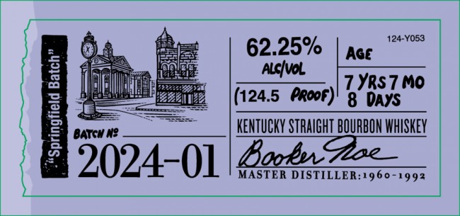 Bookers Bourbon - The Springfield Batch (750)