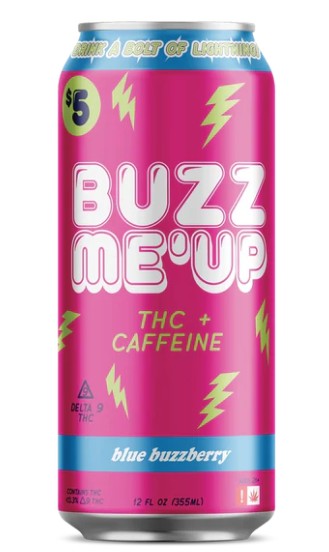 Buzzbrand Buzz Me Up - Blue Raspberry THC + Caffeine 0 (414)