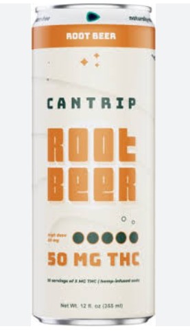 Cantrip - 50mg THC Rootbeer 4 Pack 12oz Cans 0