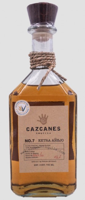 Cazcanes - Tequila Extra Anejo No. 7 - Pogo's Wine & Spirits