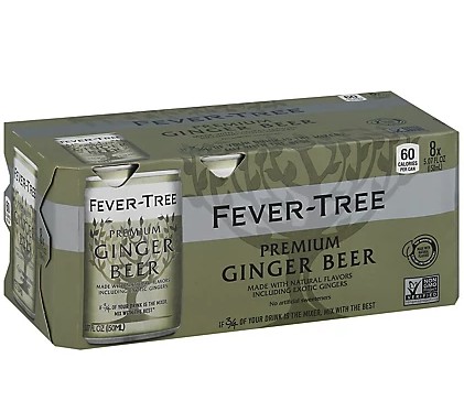 Fever Tree - Ginger Beer (8 pack 150 mL cans) 0