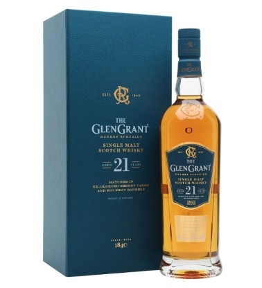 Glen Grant - Single Malt 21 Year Scotch (750)