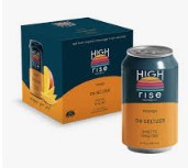 High Rise - 5mg THC 10mg CBD Mango Seltzer 4 Pack 12oz Cans 0