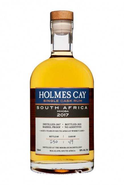 Holmes Cay - South African 2017 Mhoba 4 Year Rum (750)