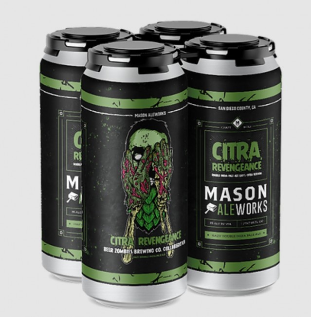 Mason Ale Works - Citra Revengeance (4 pack 16oz cans) (4 pack 16oz cans)