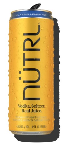 Nutrl - Classic Lemonade Vodka Seltzer (4 pack 12oz cans) (4 pack 12oz cans)