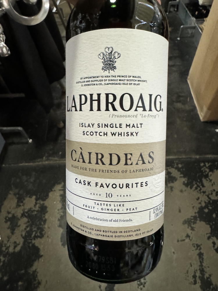 Laphroaig - Cairdeas Cask Favorites 10yr 52.4% 0 (750)