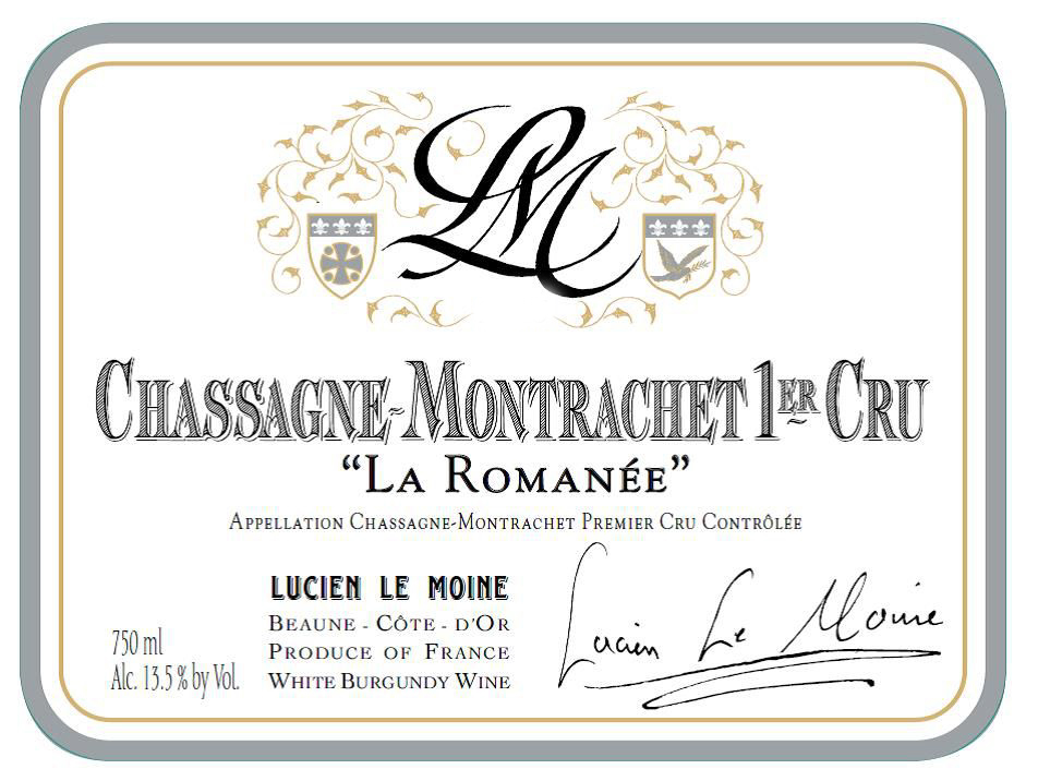 Lucien Le Moine - Chassagne Montrachet 1er Cru Romanee 2021 (750)