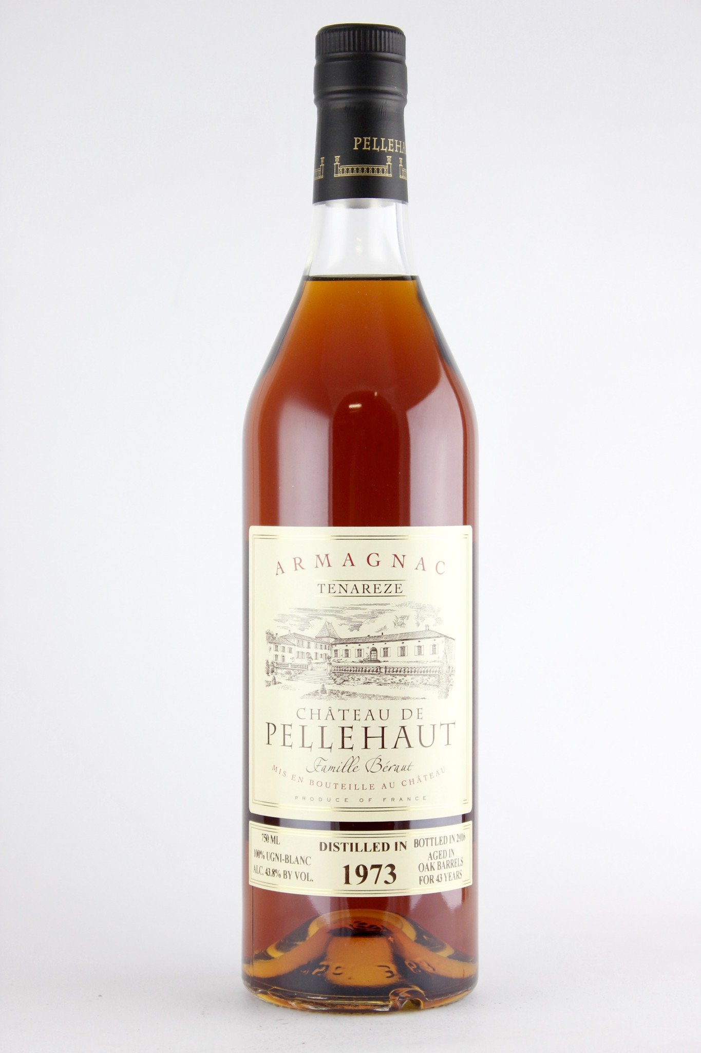 Chateau de Pellehaut - Armagnac Tenareze 1973 (750)