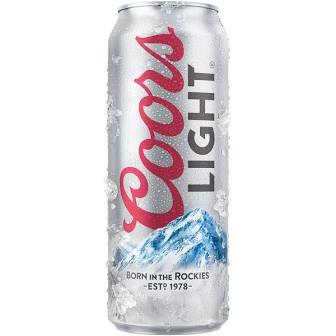 Coors Light -  (24pk) (12oz can) (12oz can)