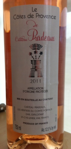 Chateau Pradeaux - Le Cotes De Provence Rose 2023 (750)