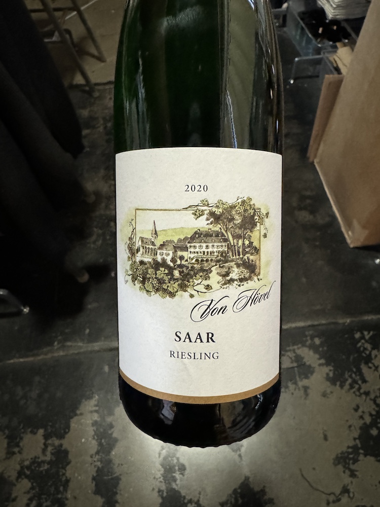 von Hovel - Saar Riesling Feinherb 2020 (750)