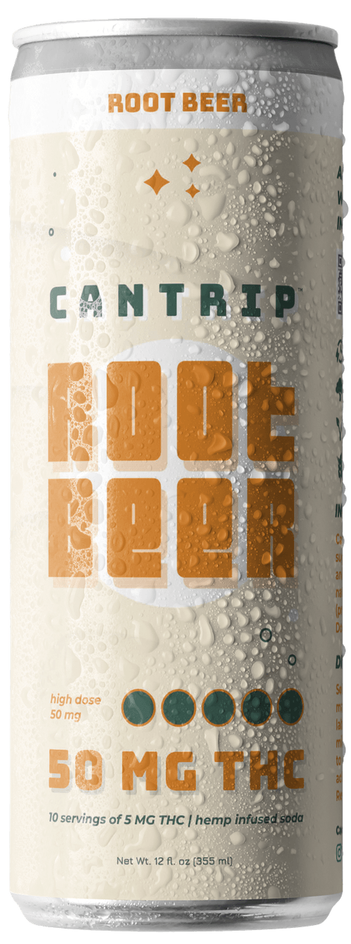 Cantrip - Cannabis-Infused Seltzer Rootbeer High Dose 0