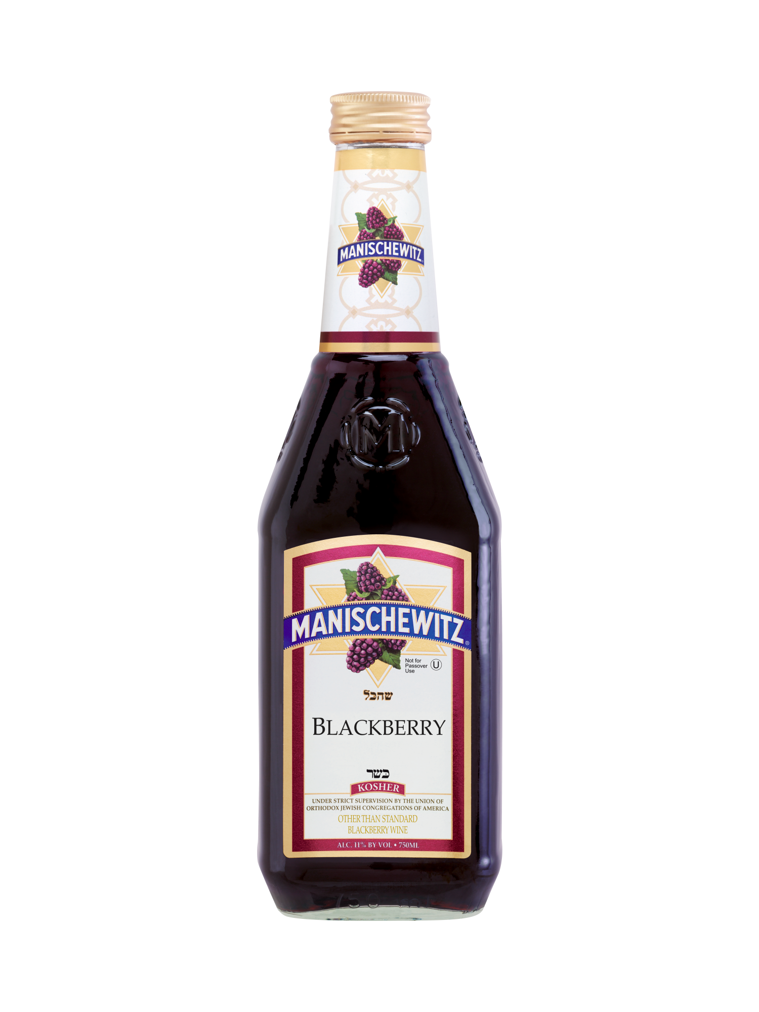 Manischewitz - Blackberry Kosher Wine 0 (750)