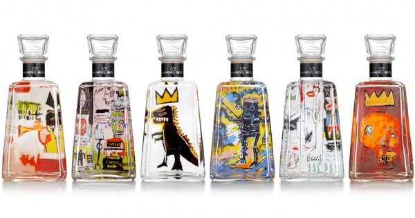 1800 Tequila - Basquiat Set (6 different Bottles) (750)