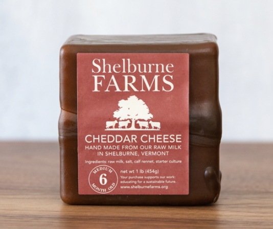 Shelburne Farms - Cheddar Cheese - Aged 6 Months