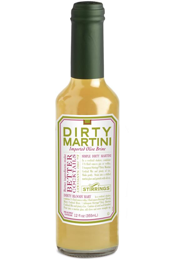 Stirrings - Dirty Martini Mix 12oz (120)