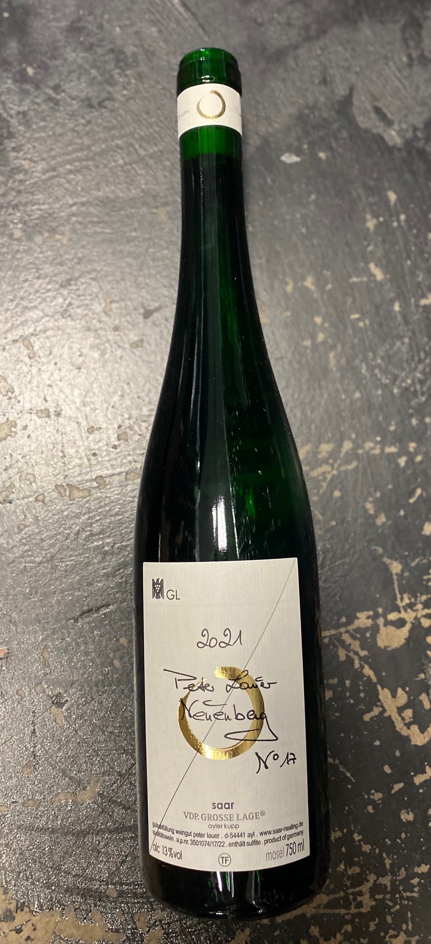 Peter Lauer - Riesling Fass 17 Neuenberg 2023 (750)