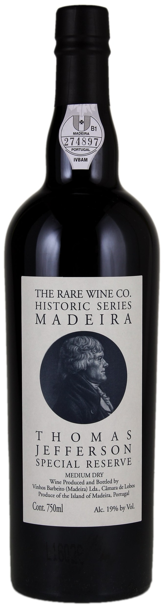 Rare Wine Company - Madeira Thomas Jefferson Reserve Special 0