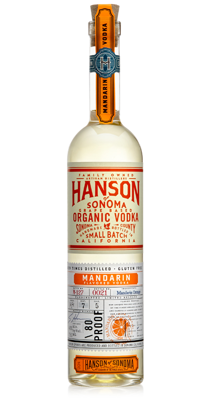 Hanson of Sonoma - Organic Mandarin Orange Vodka 0 (750)