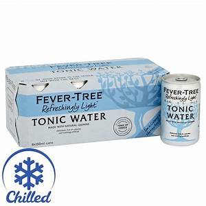 Fever Tree - Refreshing Light Tonic Water Cans (8pk) 0