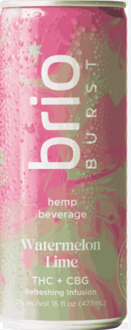 Brio - 10mg THC + CBG Watermelon Lime 0 (414)