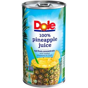 Dole - Pineapple Juice 6oz Can (750)