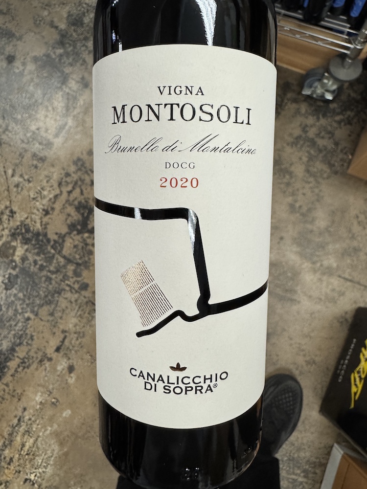 Canalicchio di Sopra - Brunello Di Montalcino Montosoli 2020 (750)