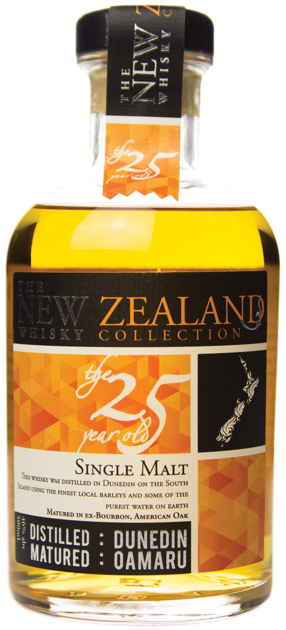 New Zealand Whiskey Collection - South Island Single Malt 25 Year 0 (375)