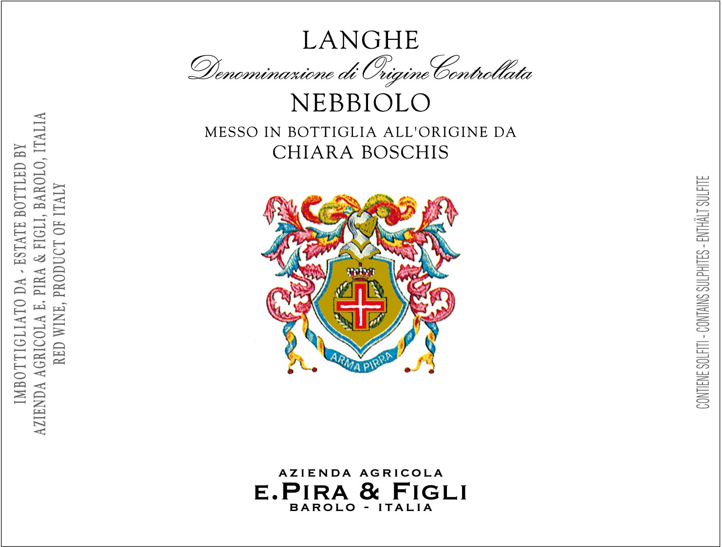 E. Pira e Figli - Nebbiolo Langhe 2022 (750)