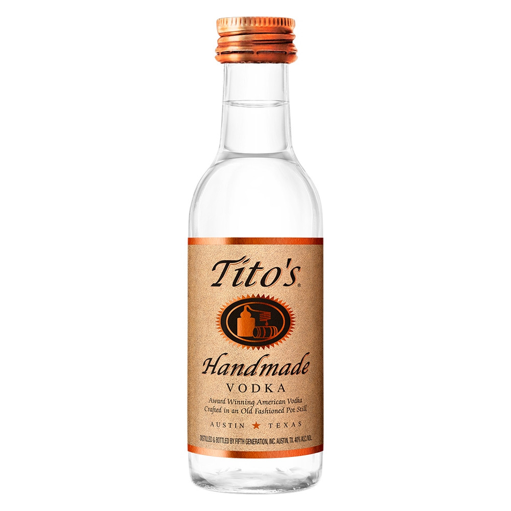 Tito's - Handmade Vodka Case of 60-50ml 0 (50)