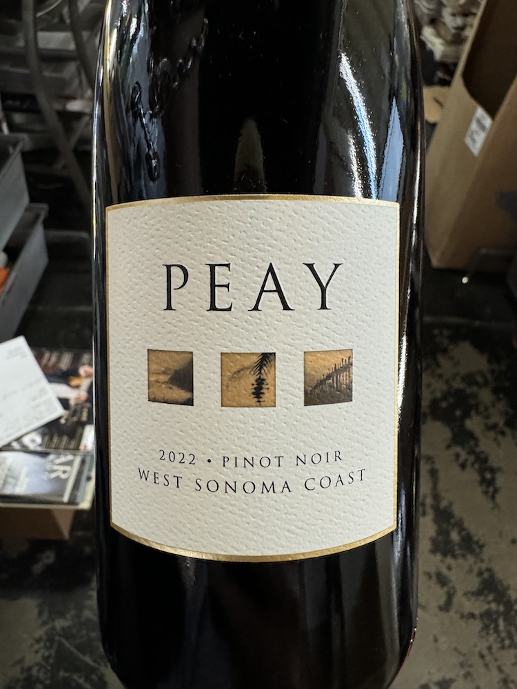 Peay - West Sonoma Coast Pinot Noir 2022 (750)