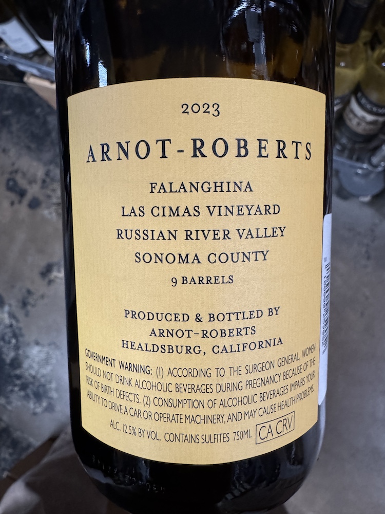 Arnot Roberts - Falanghina 2023 (750)