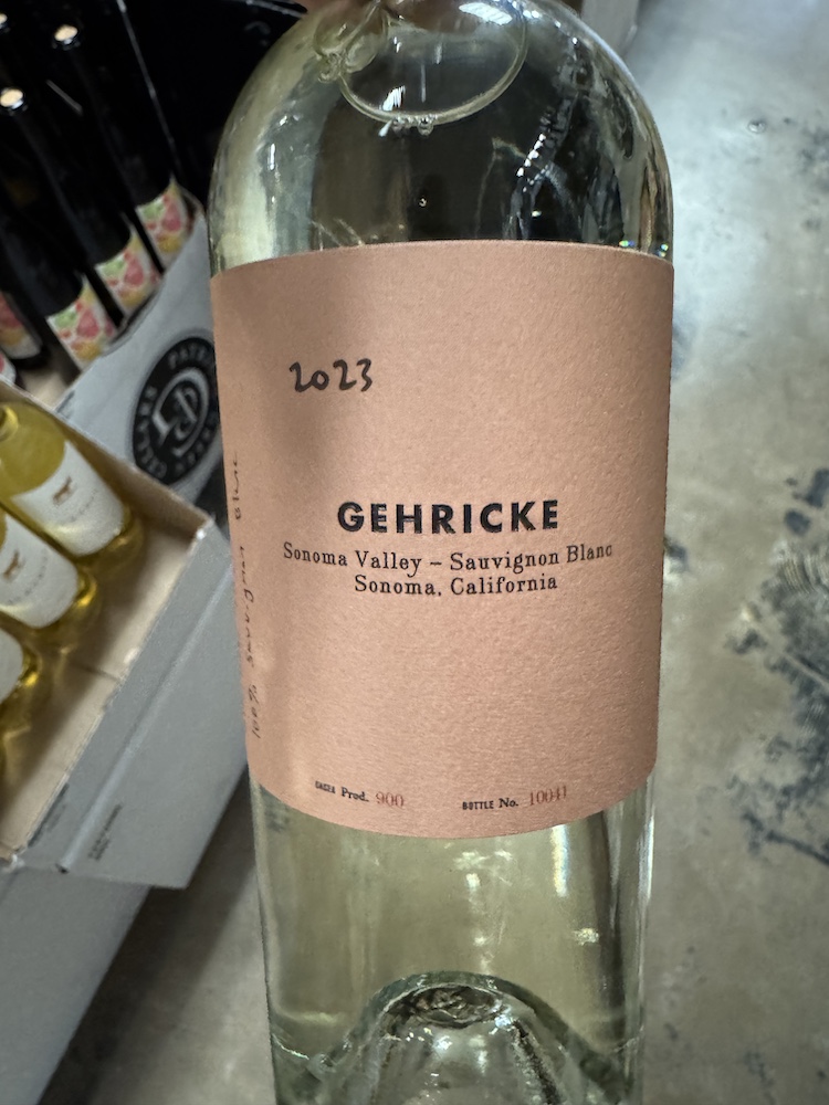 Gehricke - Sauvignon Blanc 2023 (750)