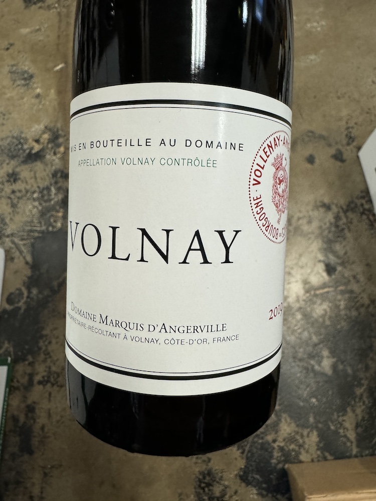 Marquis d'Angerville - Volnay 2019 (750)