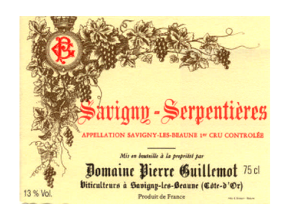 Pierre Guillemot - Savigny-ls-Beaune Serpentires 2022 (750)