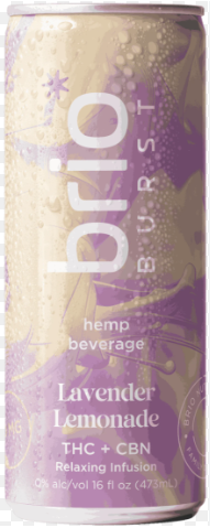 Brio - 10mg THC + CBN Lavender Lemonade 0 (414)